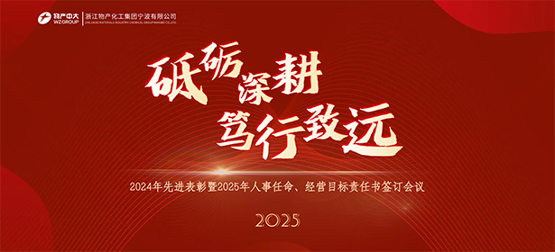 砥砺深耕 笃行致远——2024年先进表彰暨2025年人事任命、经营目标责任书签订会议